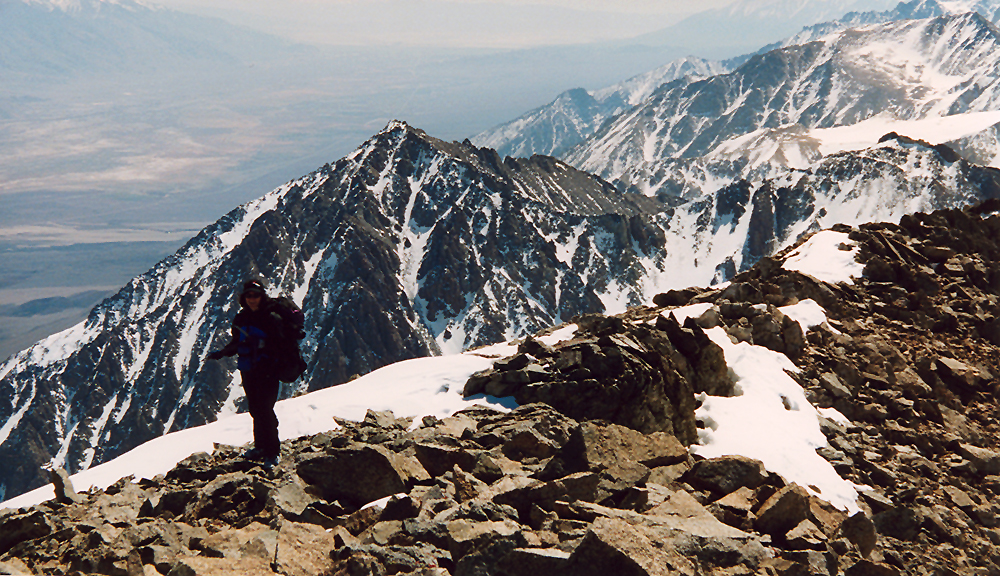 Susan on summit ridge